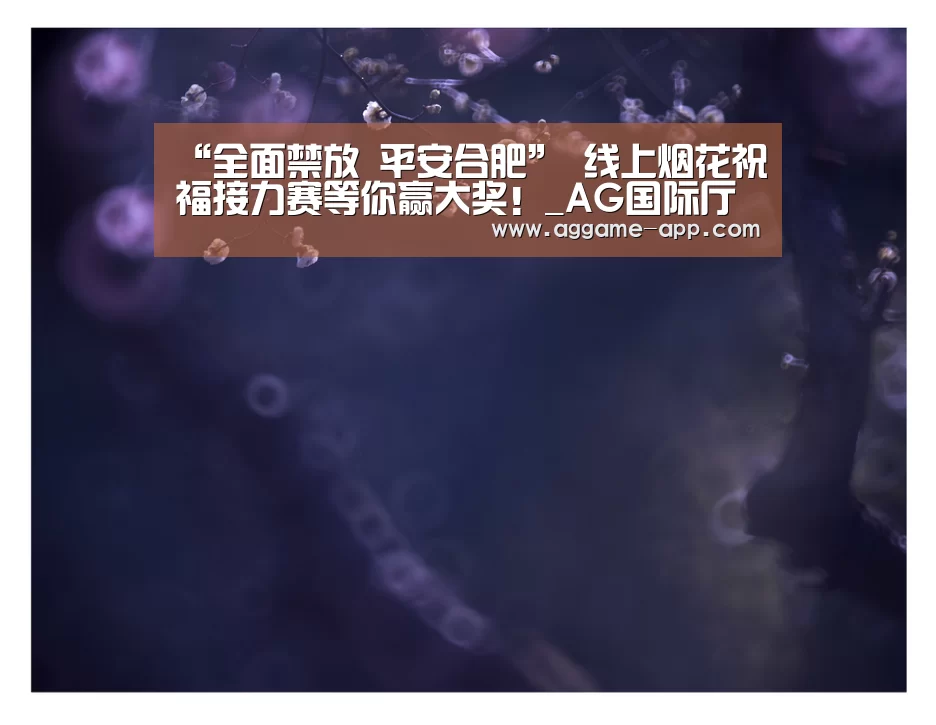 “全面禁放 平安合肥” 线上烟花祝福接力赛等你赢大奖!_AG国际厅(图3) AG国际厅
