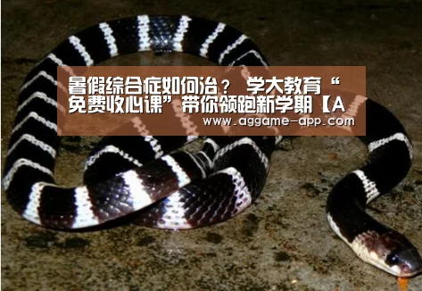 暑假综合症如何治? 学大教育“免费收心课”带你领跑新学期【AG国际厅】(图1) AG国际厅