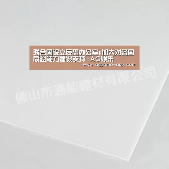 联合国设立反恐办公室:加大对各国反恐能力建设支持-AG娱乐(图3) AG直播